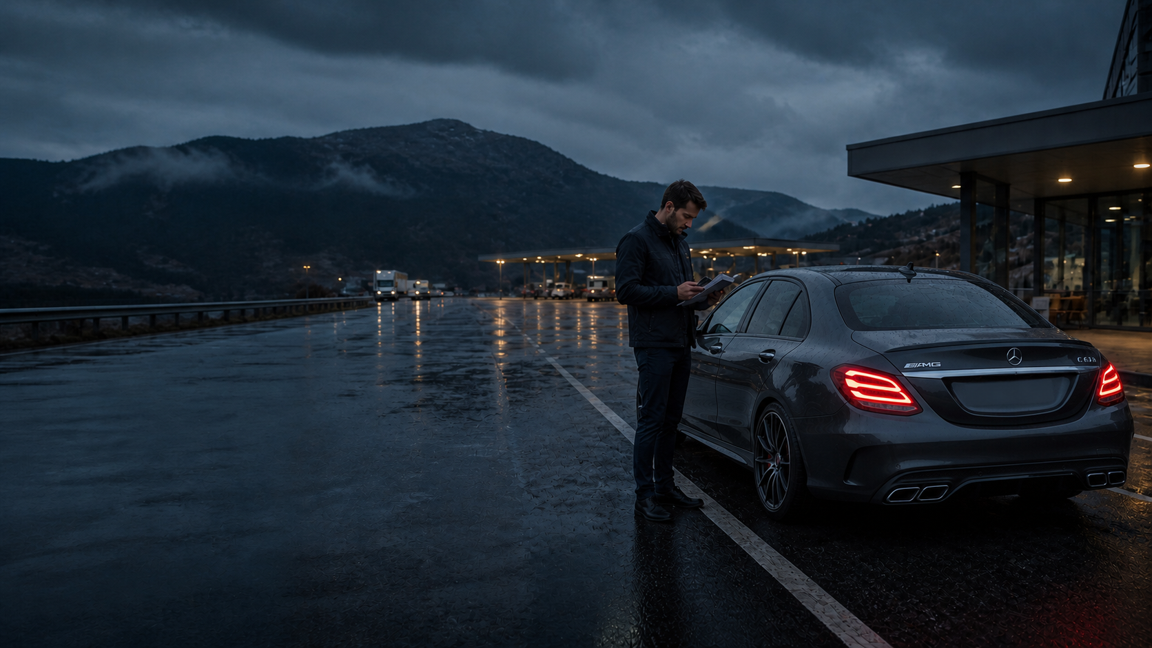 Recogida personal de un Mercedes-AMG europeo y revisión de su documentación